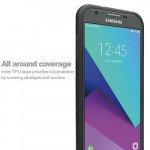 Wholesale Samsung Galaxy J3 Emerge, J3 (2017) Armor Hybrid Case (Black)